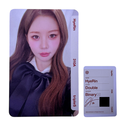 TripleS HyeRin Not Scanned 310A 2026 SG Photocard 