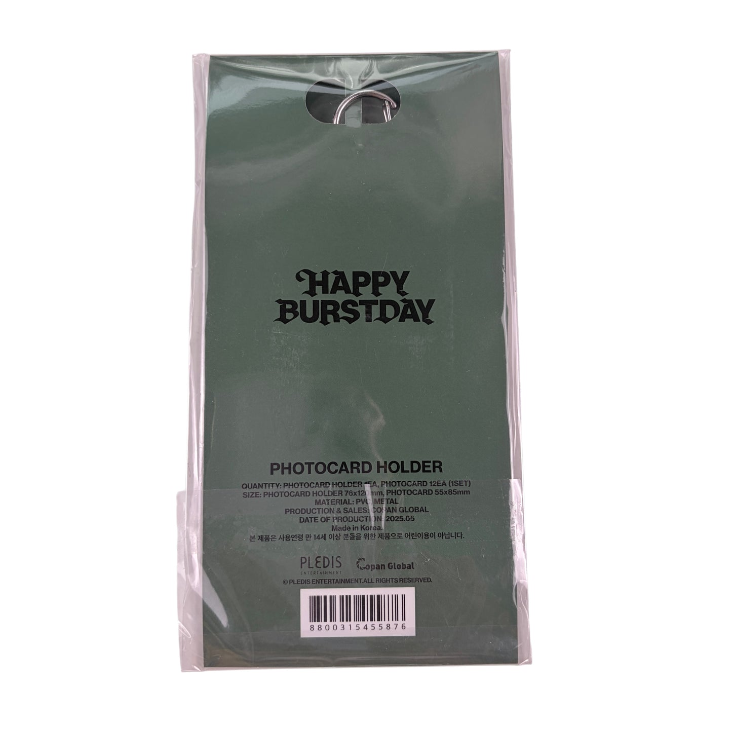 SEVENTEEN HAPPY BURSTDAY Pop-Up Store Photocard Holder