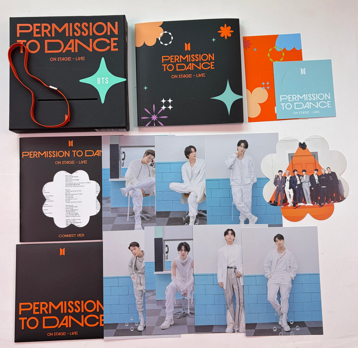 BTS PERMISSION TO DANCE ON STAGE LIVE Album – CONNECT Version (No Photocards)