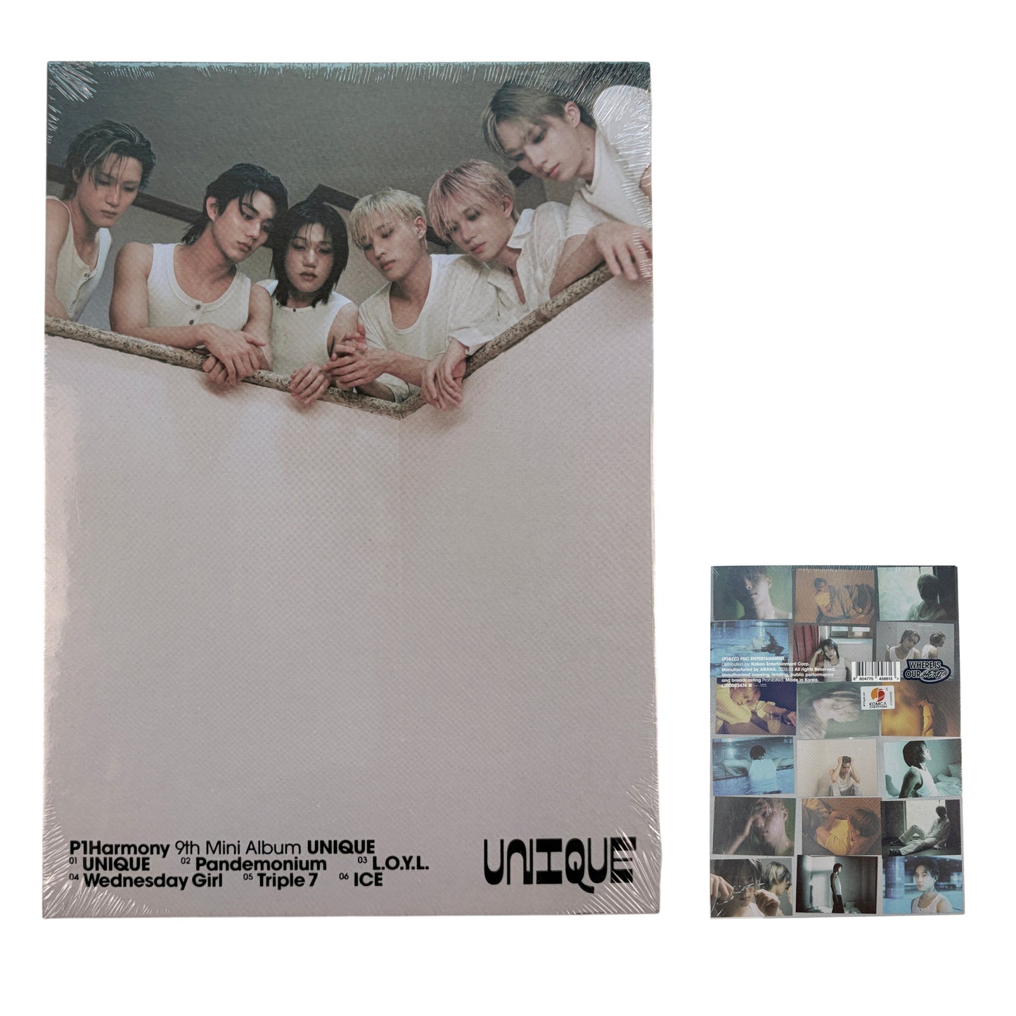 P1Harmony 9th Mini Album UNIQUE Photobook Ver.