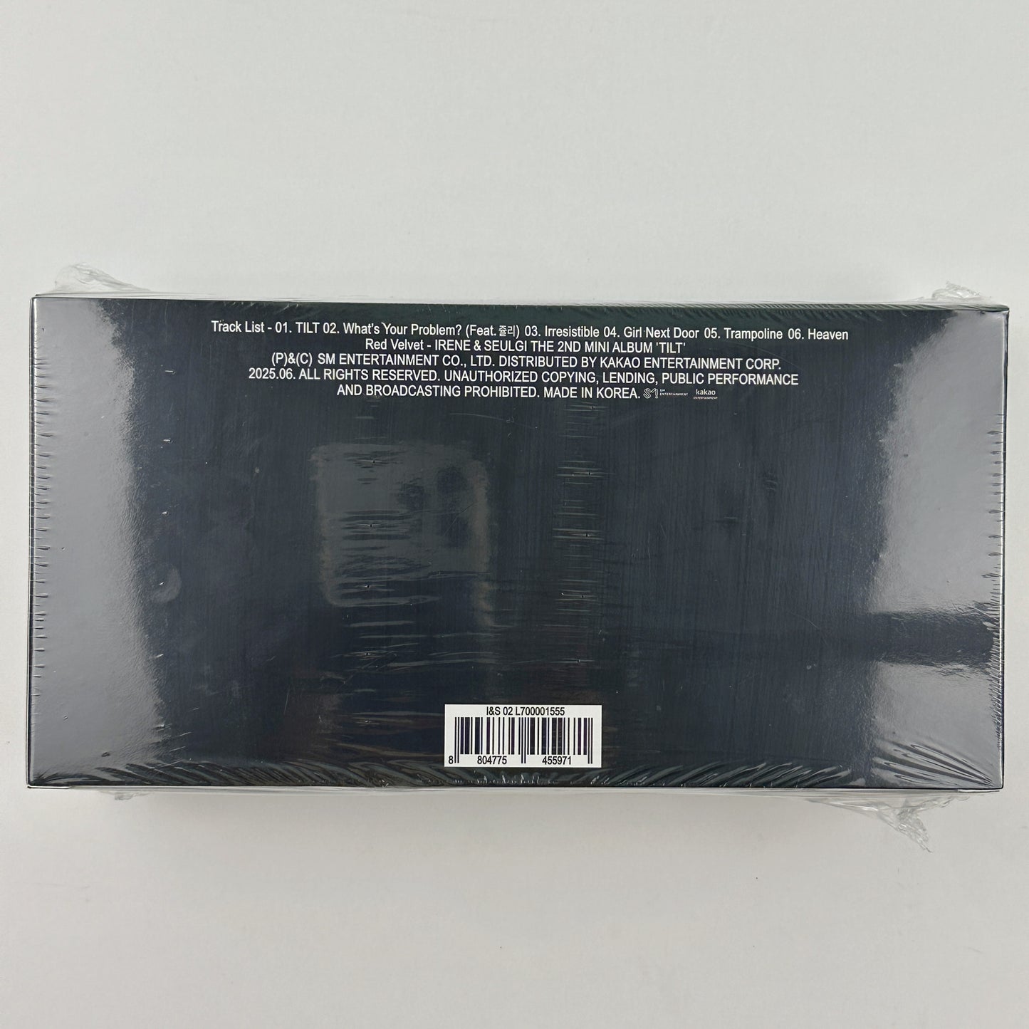 Red Velvet – Irene & Seulgi 2nd Mini Album [TILT] (Special Ver. Limited Edition) CD + Photobook + Photocard Set