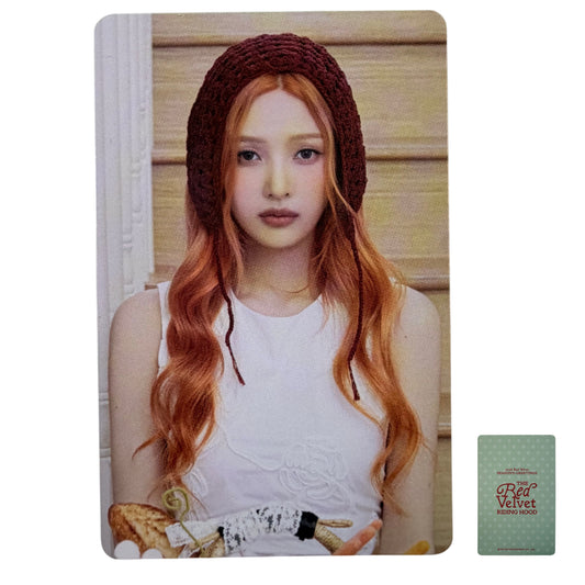 Red Velvet Joy 2026 Season's Greetings SM Store Official Photocard