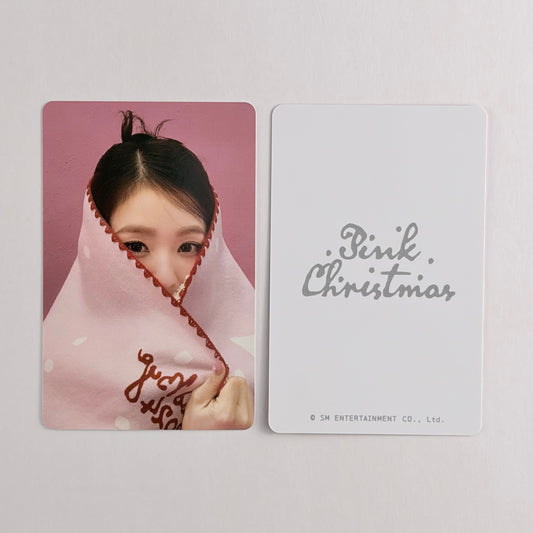 Red Velvet IRENE 2024 Pink Christmas Photocard