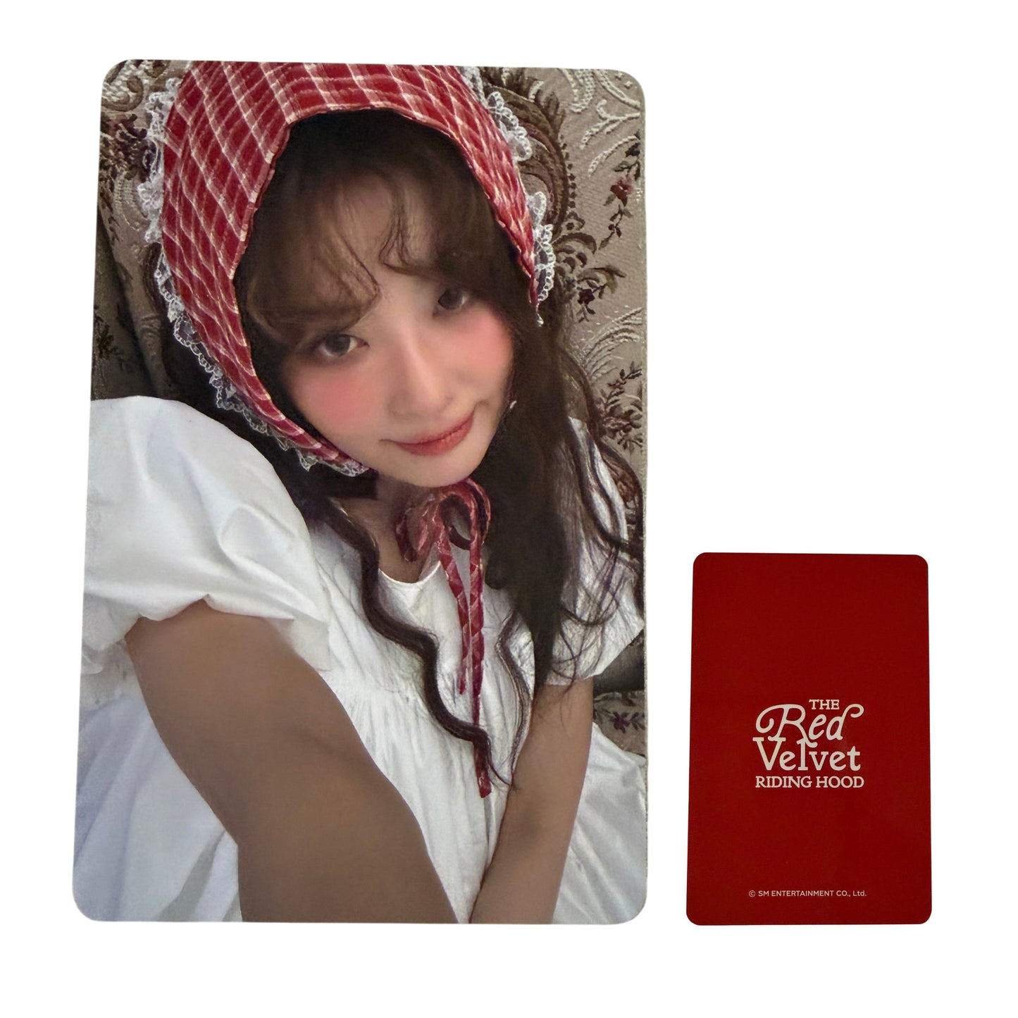 RED VELVET SEULGI 2026 Season Greetings Riding Hood Photocard 