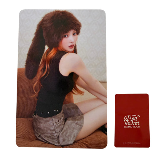Red Velvet JOY 2026 Season's Greetings Riding Hood Photocard