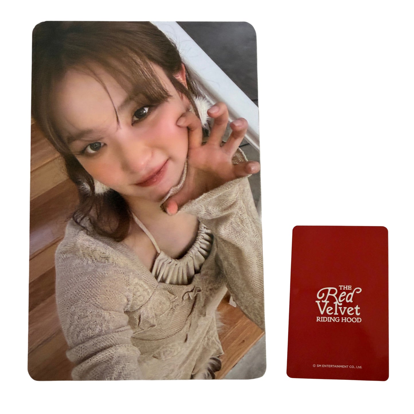 Red Velvet SEULGI 2026 Season's Greetings Riding Hood Photocard