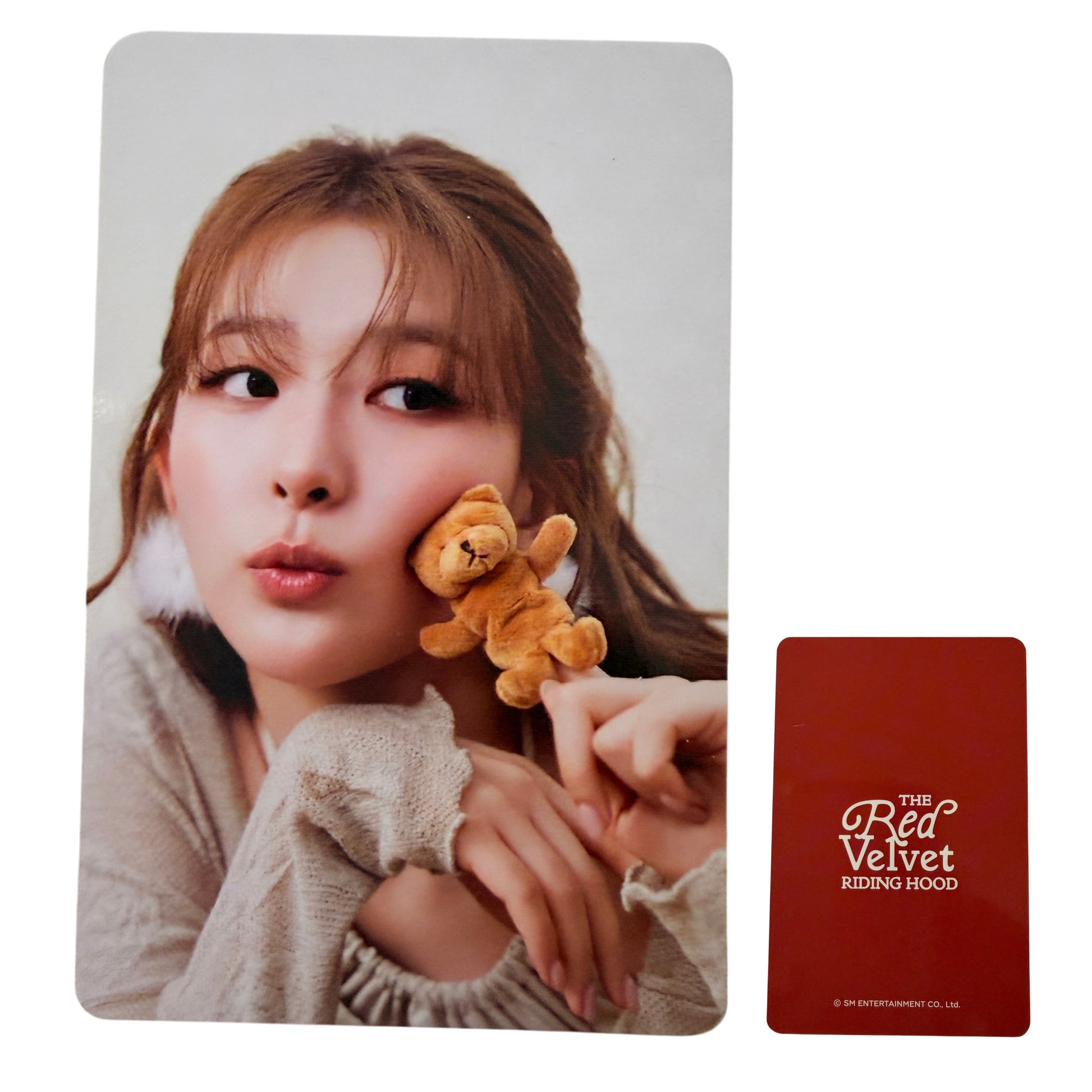 RED VELVET SEULGI 2026 Season Greetings Riding Hood Photocard 03