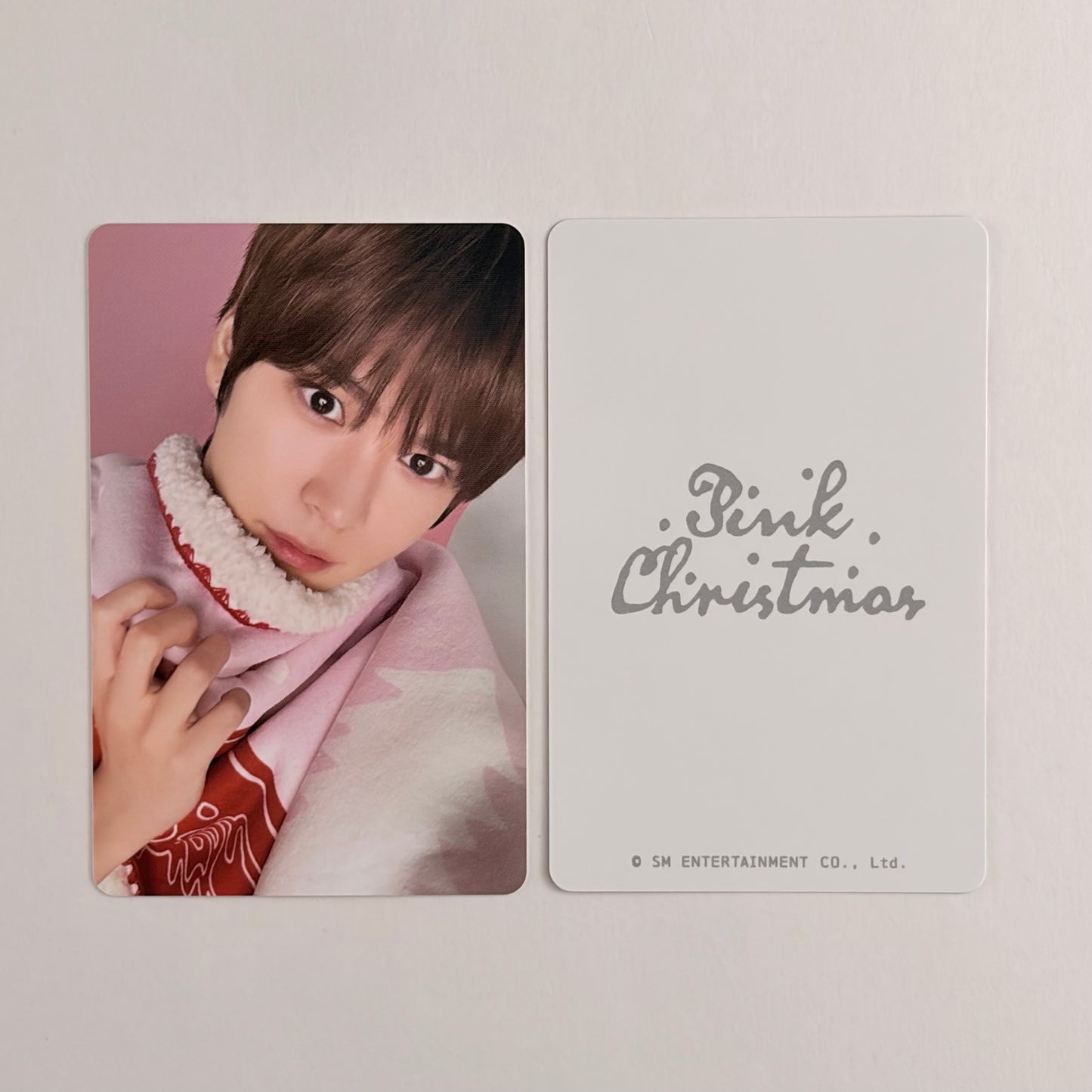 RIIZE Eunseok 2024 Pink Christmas Photocard