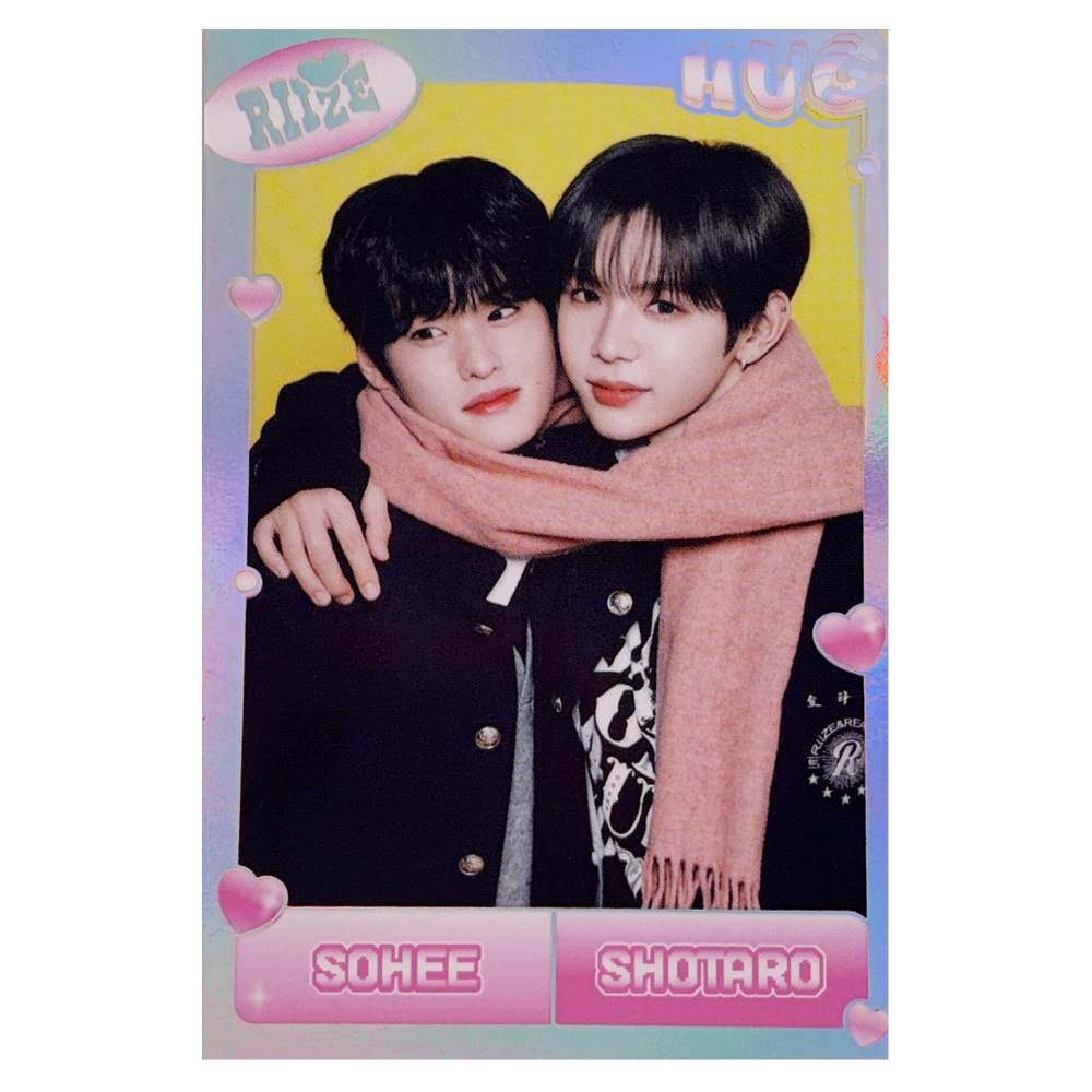 RIIZE Unit HUG Random Trading Card
