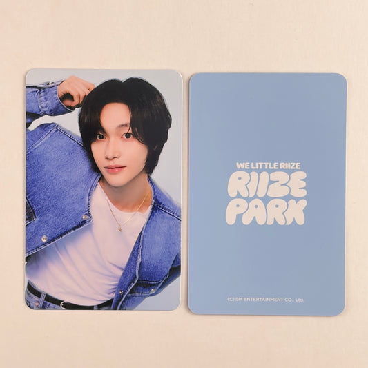 RIIZE Park Wonbin Pop-Up Photocard We Little Riize