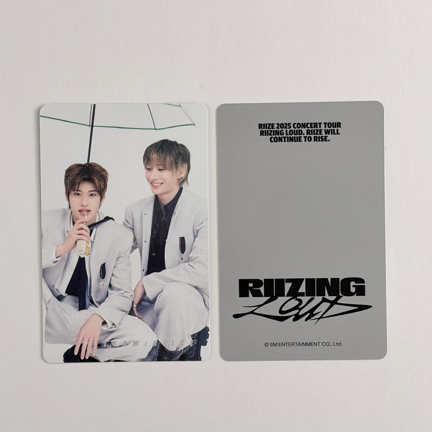 Riize SoHee & AnTon Riizing Loud MD Unit ver. Official Photocard