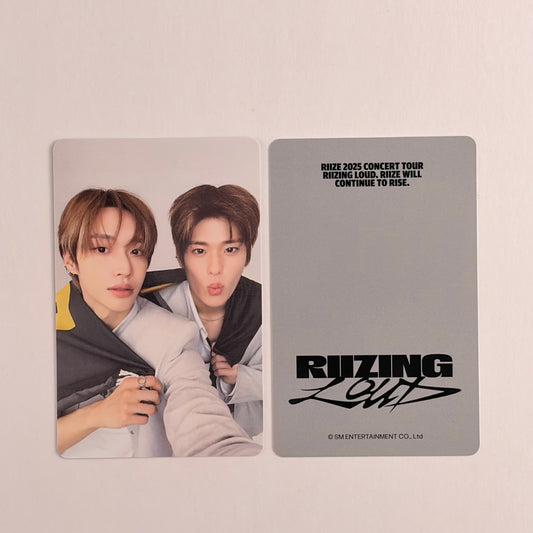 Riize EunSeok & SungChan Riizing Loud MD Unit ver. Official Photocard