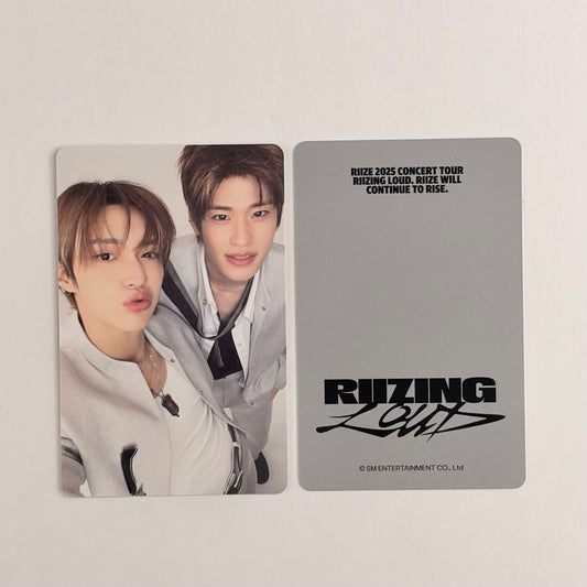 Riize WonBin & SoHee Riizing Loud MD Unit ver. Official Photocard