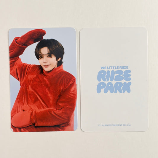 RIIZE Park SHOTARO Pop-Up Photocard We Little Riize
