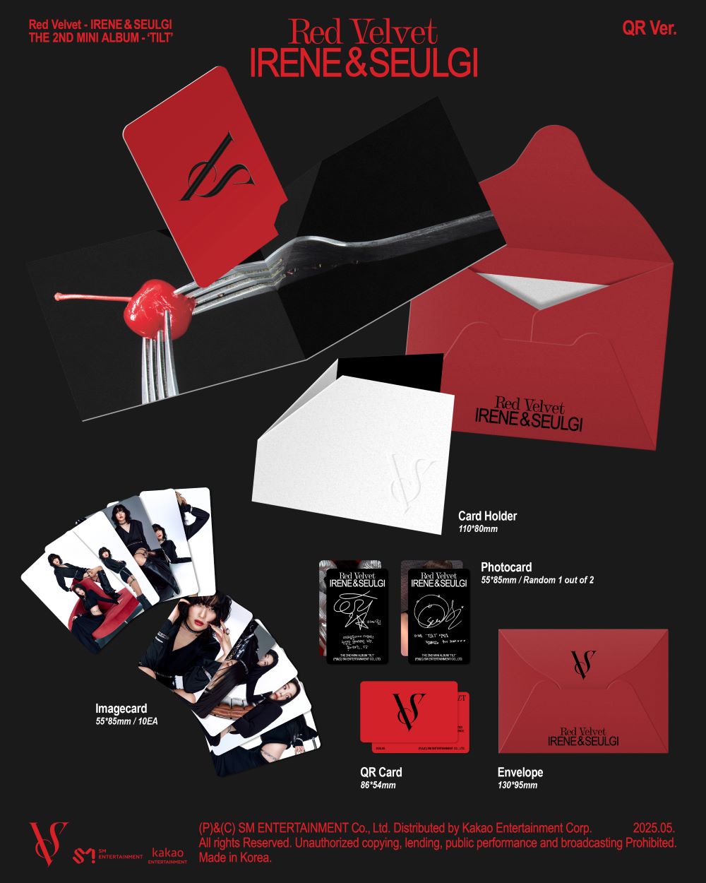Red Velvet – Irene & Seulgi 2nd Mini Album TILT (QR Version · Smart Album)
