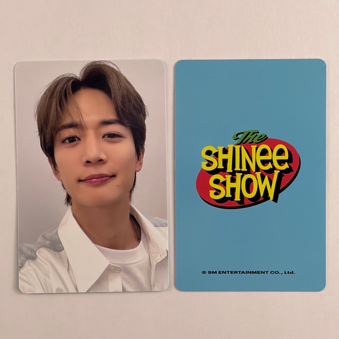 SHINEE MINHO The Shinee Show Official Photocard