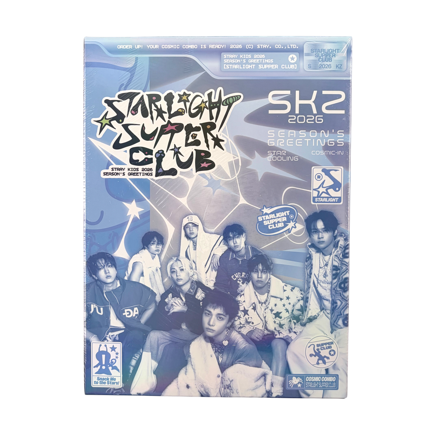 Stray Kids 2026 Season's Greetings [STRAIGHT SUPPER CLUB] Official Merchandise Set