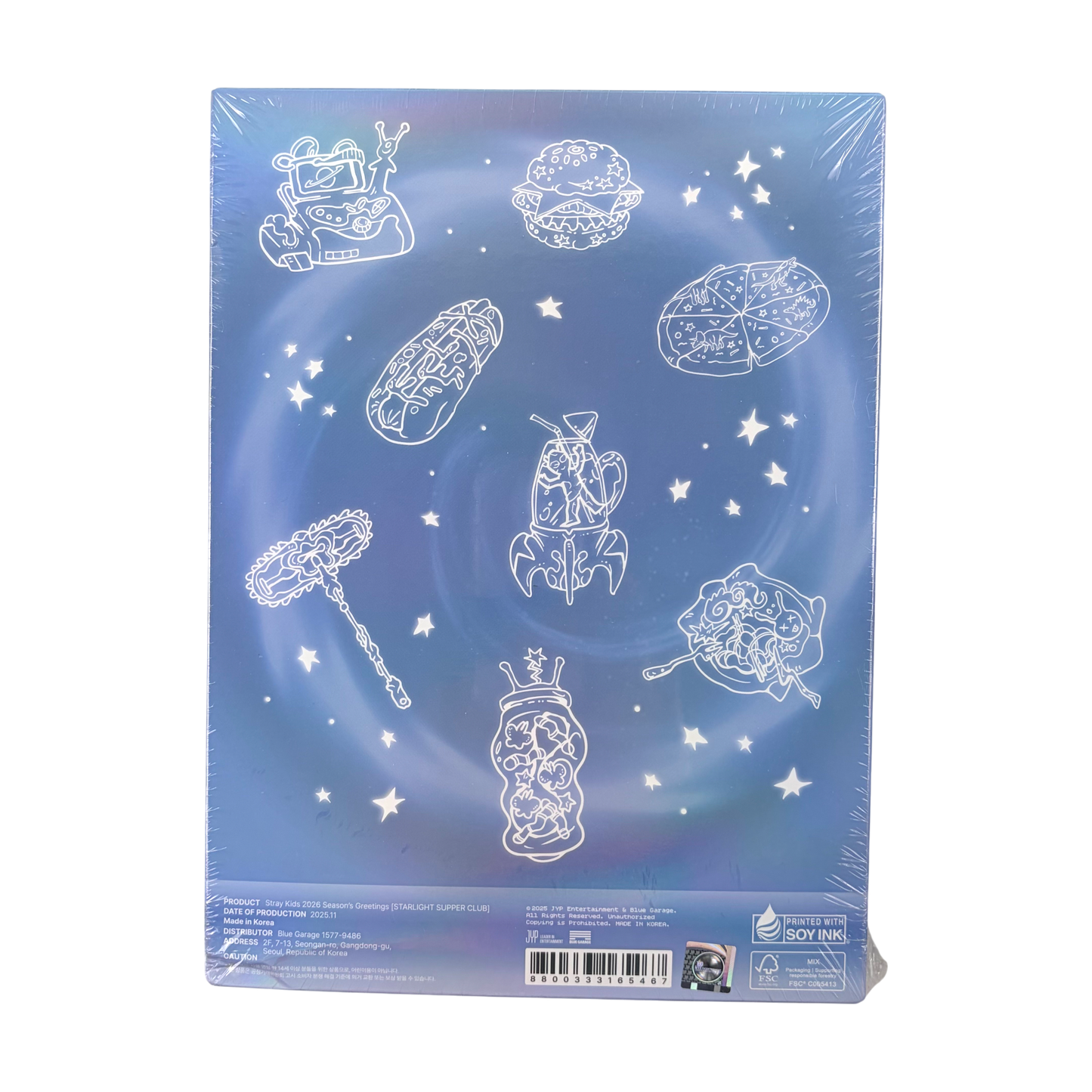 Stray Kids 2026 Season's Greetings [STRAIGHT SUPPER CLUB] Official Merchandise Set