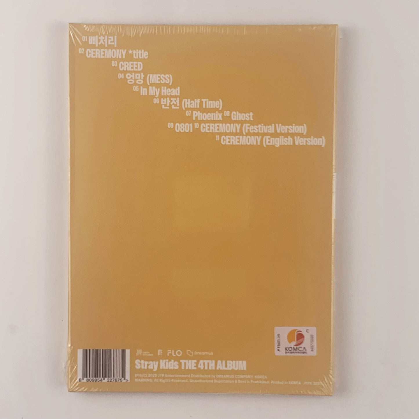 Stray Kids - 4th Album 'KARMA' (Accordion Ver.) CD + Photocard [FELIX]