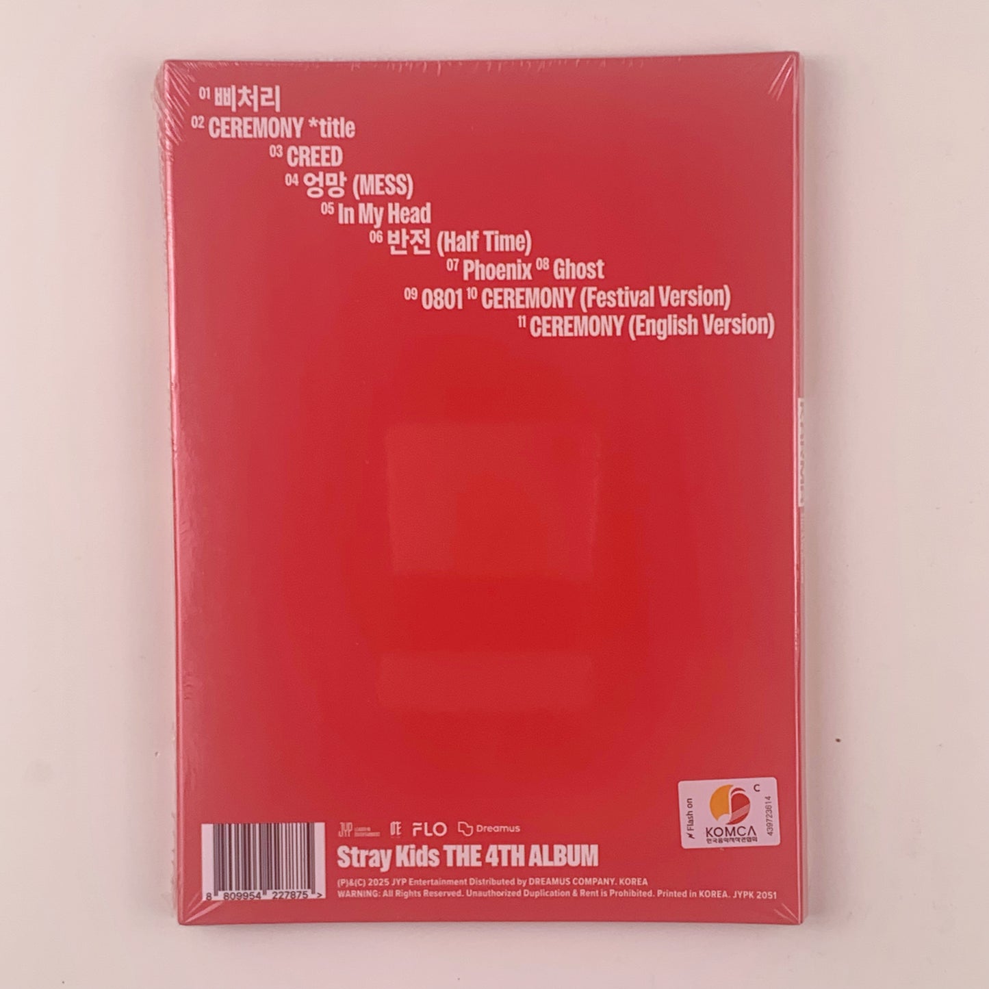 Stray Kids - 4th Album 'KARMA' (Accordion Ver.) CD + Photocard [HAN]