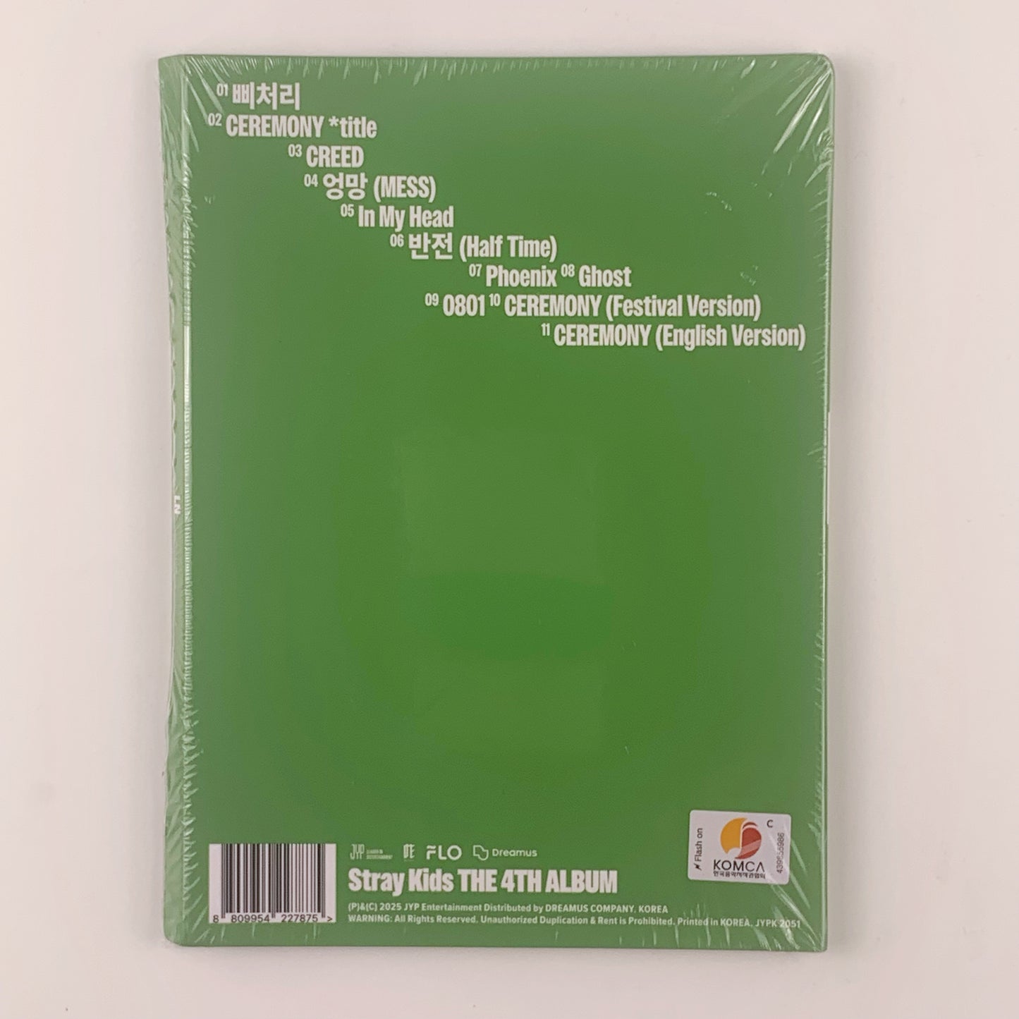 Stray Kids - 4th Album 'KARMA' (Accordion Ver.) CD + Photocard [I.N]