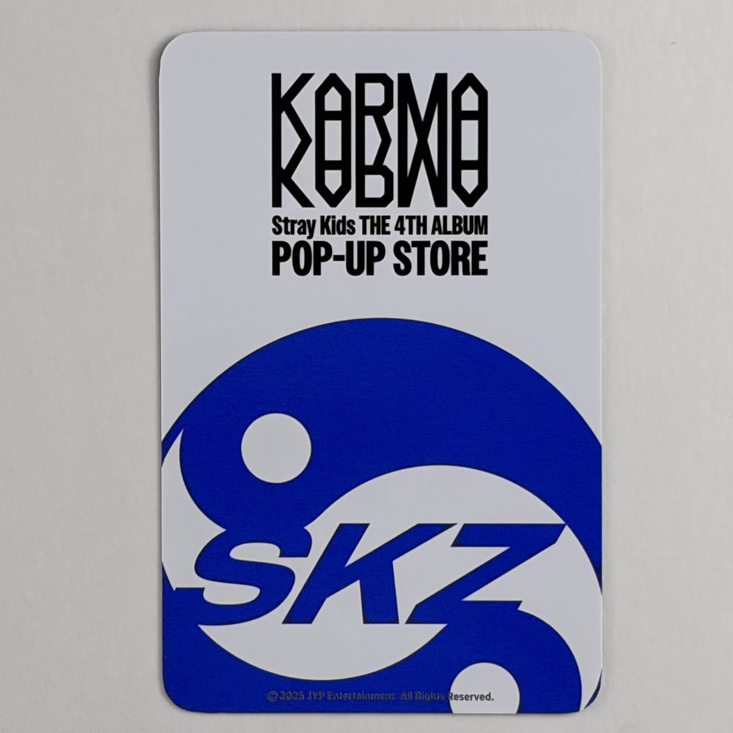 Stray Kids Bang Chan Karma Pop-up Store Sound Wave Lucky Draw