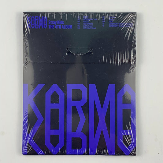 Stray Kids - 4th Album 'KARMA' (Compact Ver.) Official K-Pop CD + Photocard