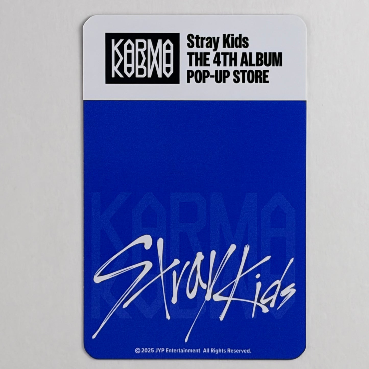 Stray Kids Felix HyunJin Karma Pop-up Store Sound Wave Lucky Draw