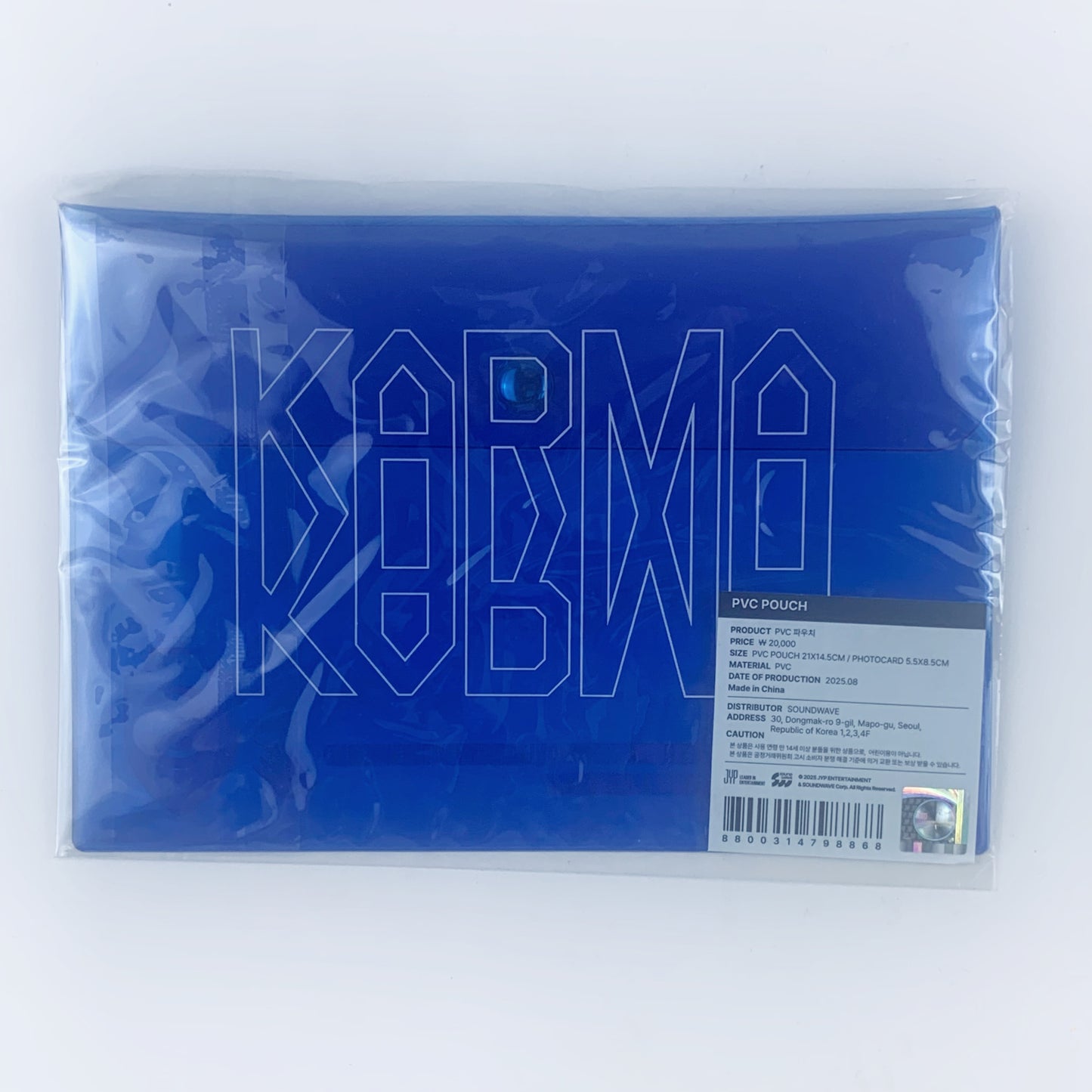 Stray Kids - KARMA Seoul Pop-Up PVC Pouch (No Photocards) Official K-Pop Merch