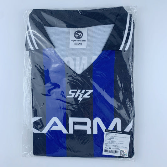 Stray Kids - 4th Album 'KARMA' Uniform T-Shirt [Changbin] Official Merch (No Photocard)