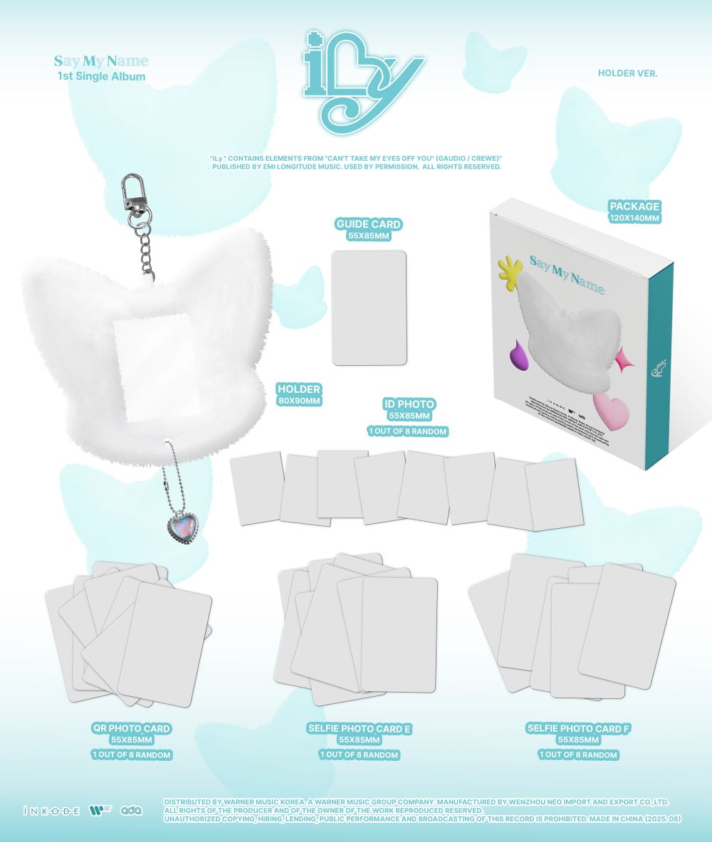SAY MY NAME – iLy (Holder Ver.) – Album + Photocard