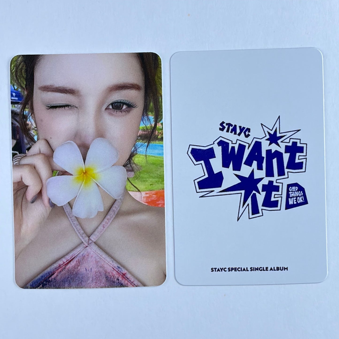 STATC J Special Alnum I Want It Mini Pack Official Photocard