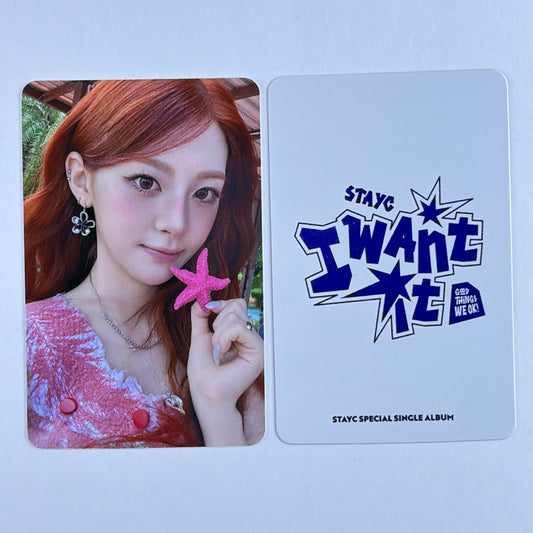 STATC SEEUN Special Alnum I Want It Mini Pack Official Photocard