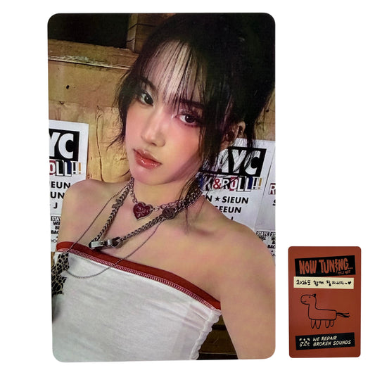 STAYC YOON Official Photocard 2026 Seasons Greetings NOW TUNING