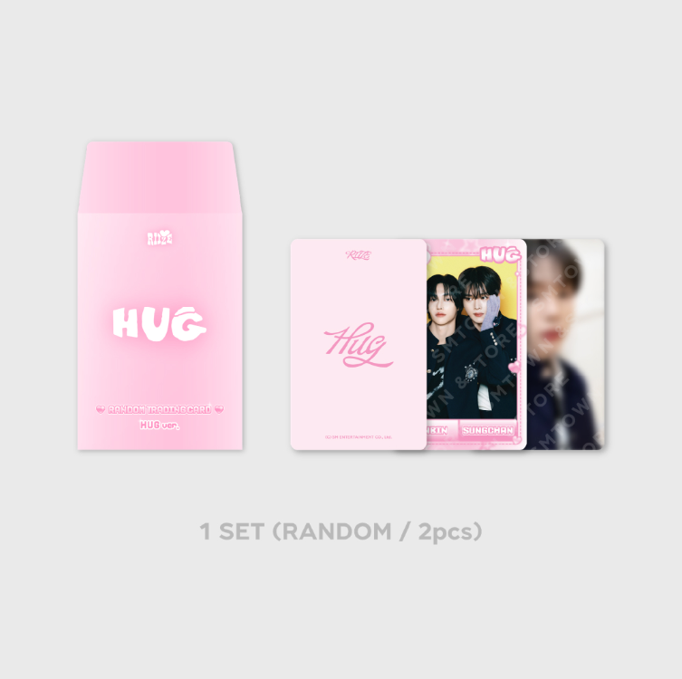 RIIZE ‘HUG’ Official Random Trading Card Set (HUG Ver.) 2PC Photocard