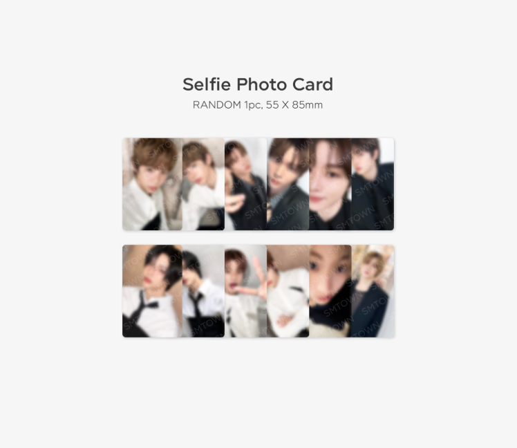 RIIZE 2025 Season’s Greetings Official Random Trading Card Set (2PC) - Concept + Selfie School ver.