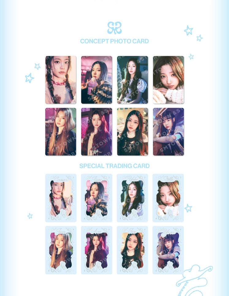Hearts2Hearts 2025 "The Chase" Official Kpop Random Trading Card Set (2PC)