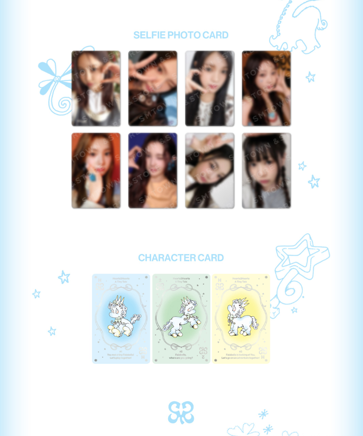 Hearts2Hearts 2025 "The Chase" Official Kpop Random Trading Card Set (2PC)