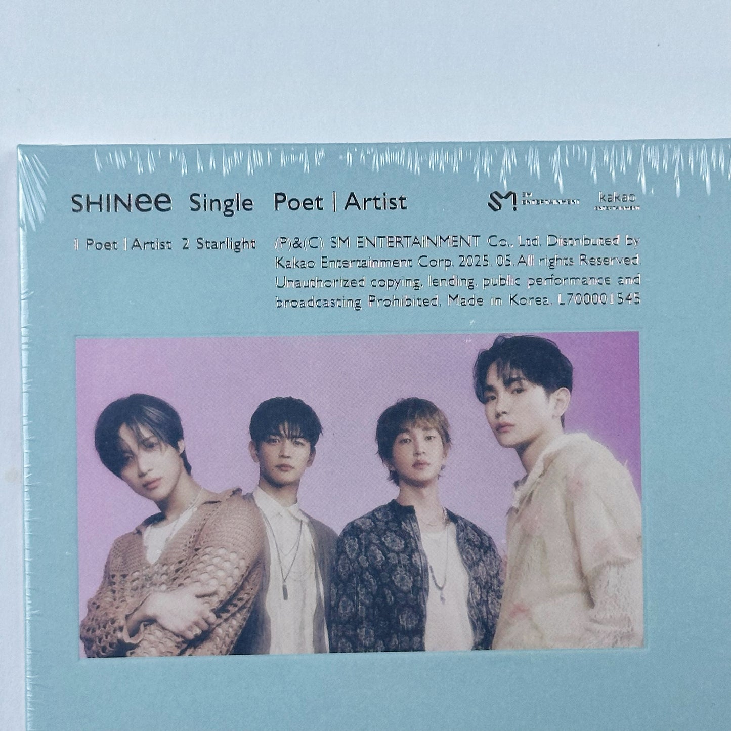 SHINee Poet | Artist Album – KPOP CD + Photobook + Random Photocard