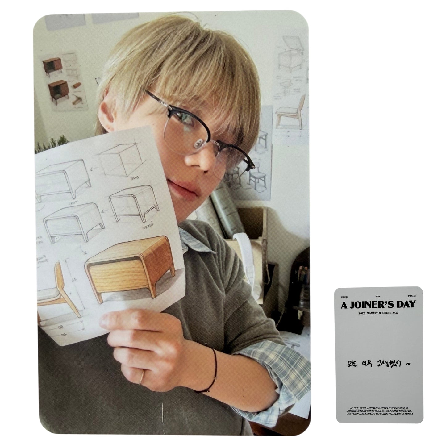 Taemin SHINee Official Photocard 2026 Season’s Greetings A Joiner’s Day 02