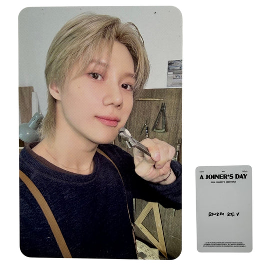 Taemin SHINee Official Photocard 2026 Season’s Greetings A Joiner’ Day 07