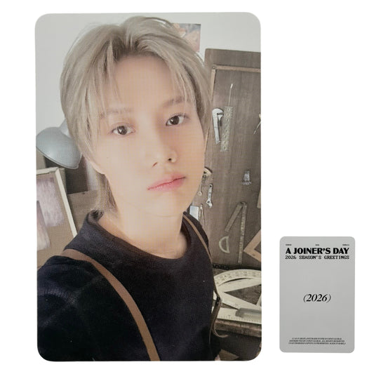 TAEMIN 2026 Season's Greeitng KTOWN4U Official Photocard 01