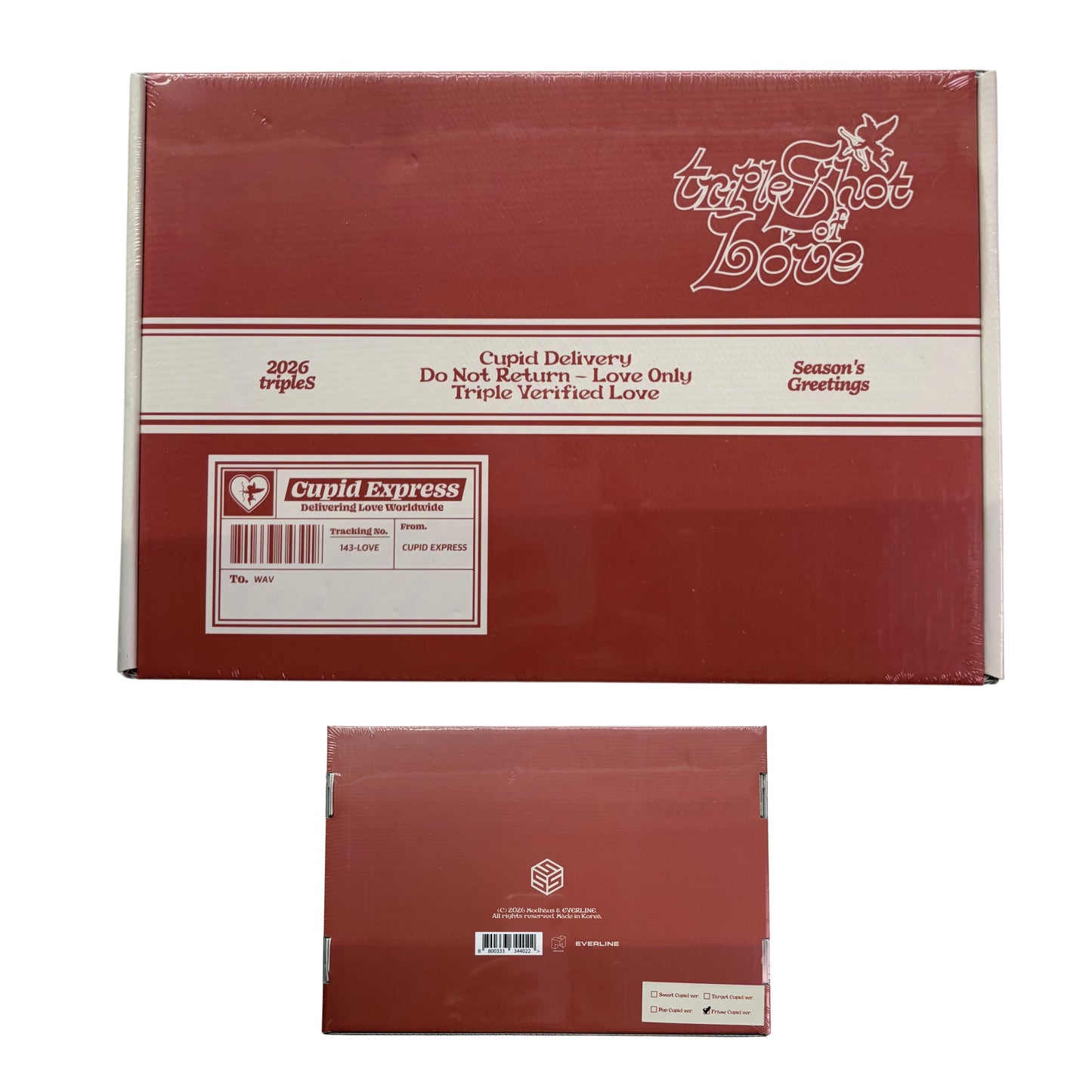 tripleS 2026 Season’s Greetings tripleShot of Love