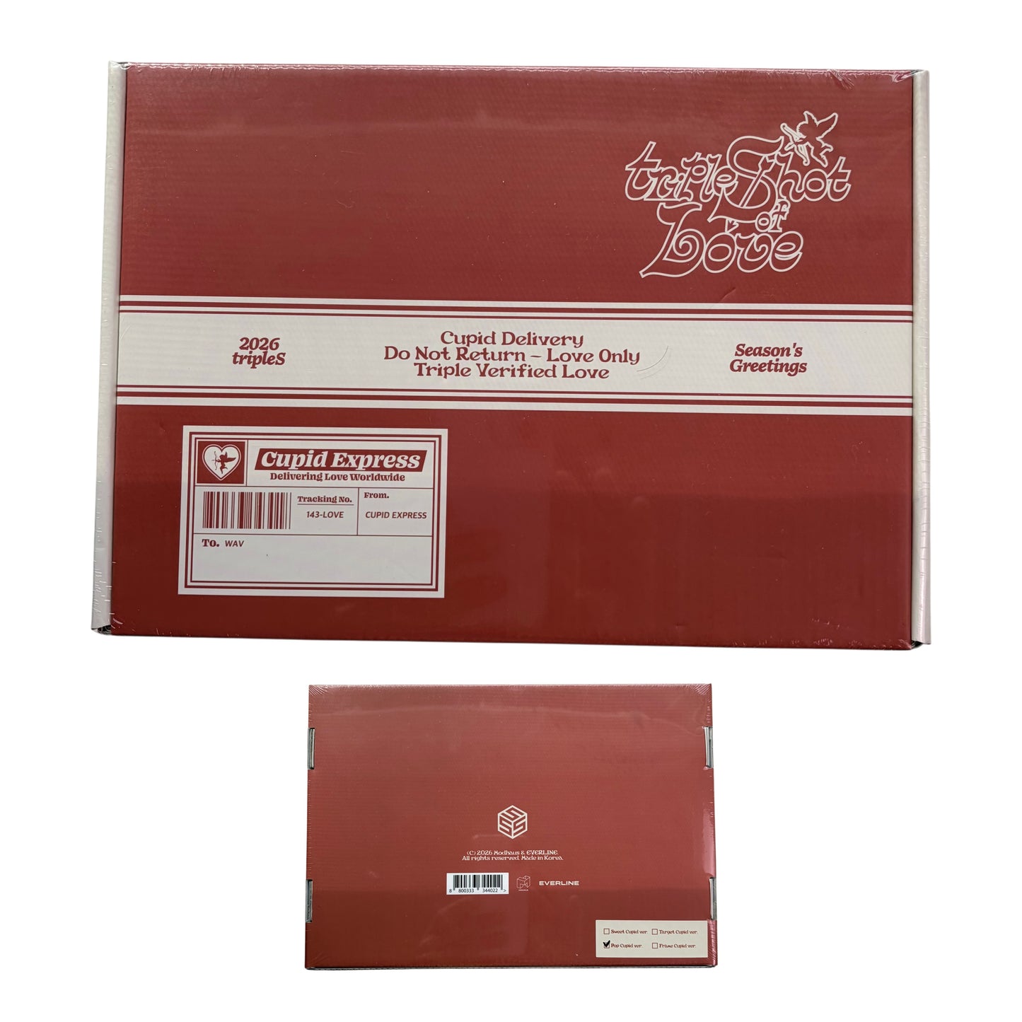 tripleS 2026 Season’s Greetings tripleShot of Love