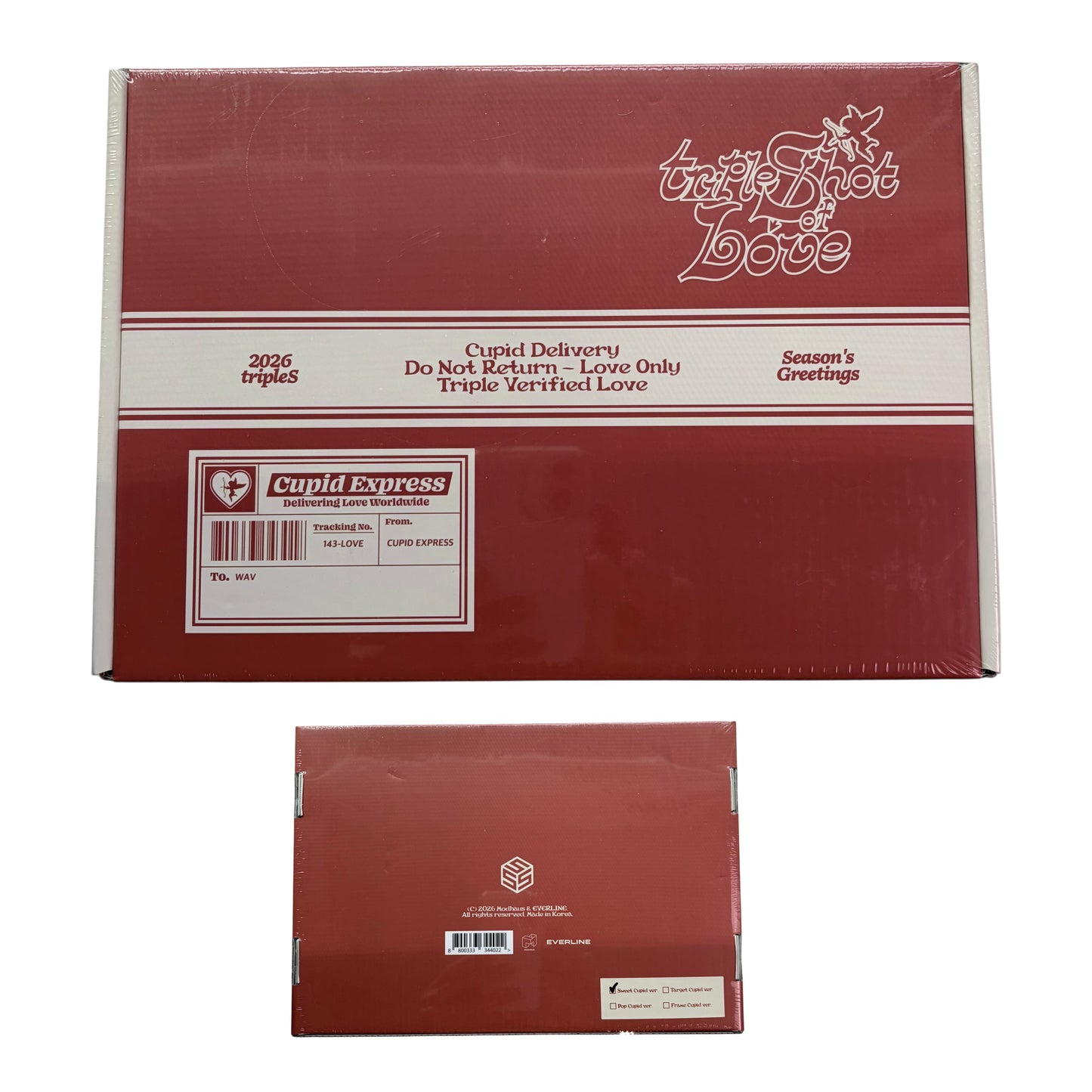 tripleS 2026 Season’s Greetings tripleShot of Love