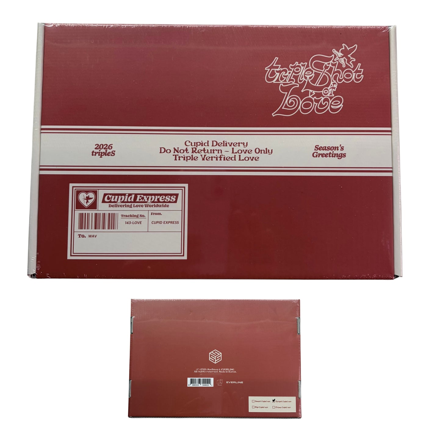 tripleS 2026 Season’s Greetings tripleShot of Love