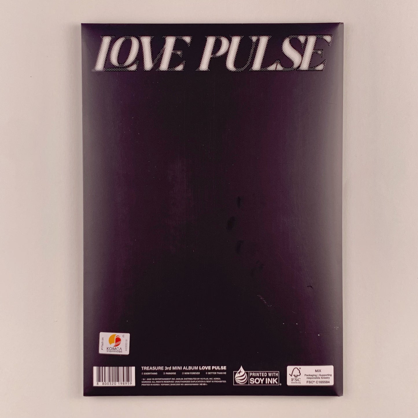 TREASURE – [LOVE PULSE] SPORTY Ver. CD + Photocard Set - CHOI HYUN SUK