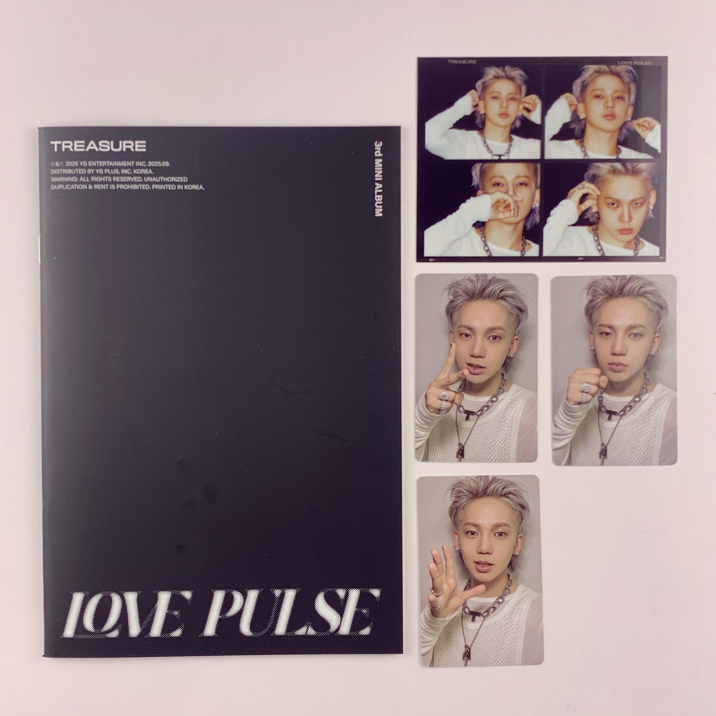 TREASURE – [LOVE PULSE] SPORTY Ver. CD + Photocard Set - CHOI HYUN SUK