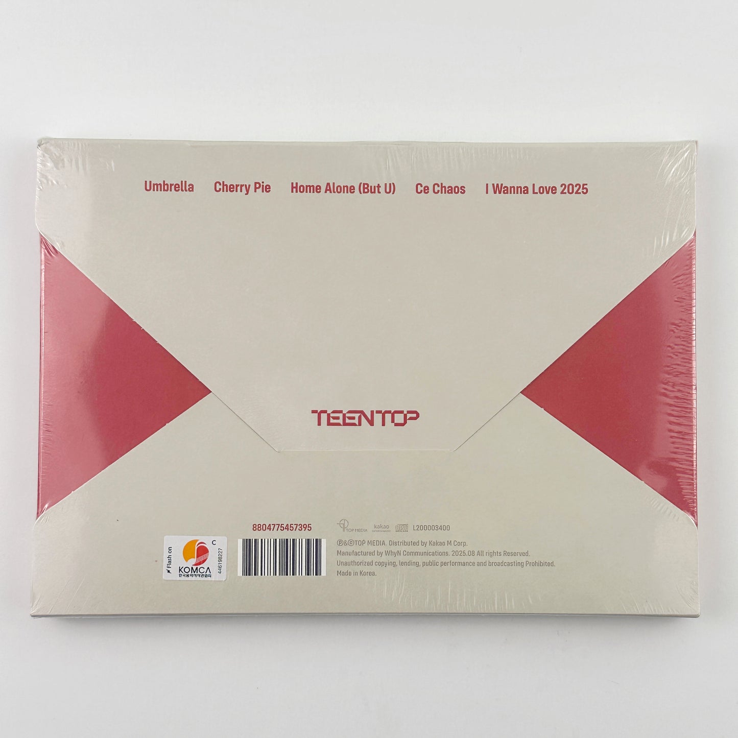 TEEN TOP – Just 15, Just Teen Top (CD Ver.) + Photobook + Photocard