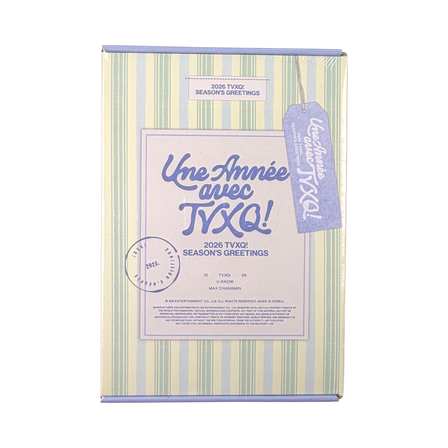 TVXQ! 2026 Season's Greetings Official Box Set (Calendar + Photocard Set)